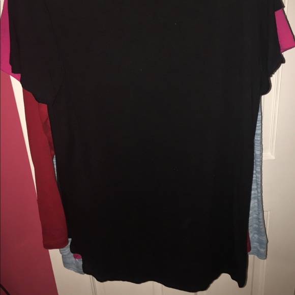Black v-neck tee - Picture 4 of 7